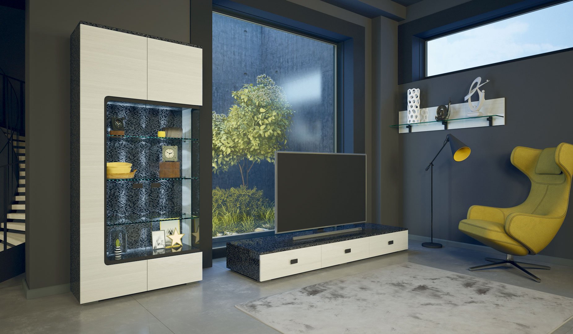 Стенка MOLLY (артикул 906)